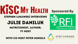 Julie Daniluk on KISC My Health Radio with Peter Mingils and Stephen Lukawski