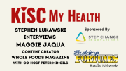 Maggie Jaqua with Peter Mingils and Stephen Lukawski on KISC My Health Radio Show